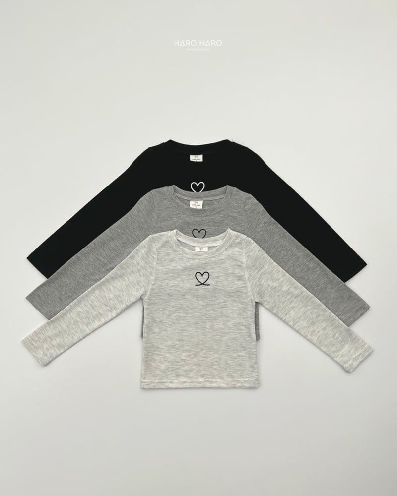 Haro Haro - Korean Children Fashion - #toddlerclothing - Point Slim Tee - 3