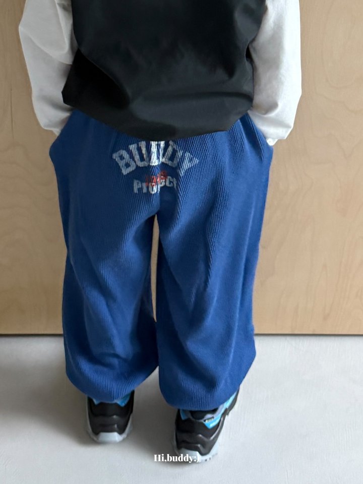 Hi buddy - Korean Children Fashion - #Kfashion4kids - Waffle Hip Pants - 9