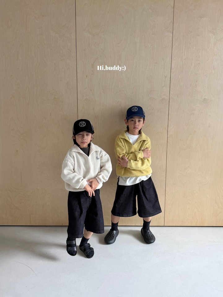 Hi buddy - Korean Children Fashion - #Kfashion4kids - Butter Waffle Sweatshirt - 8