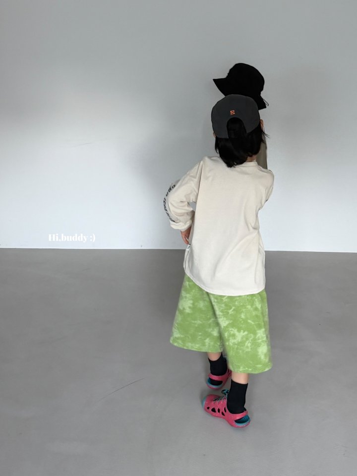 Hi buddy - Korean Children Fashion - #childofig - Water Print Pants - 12