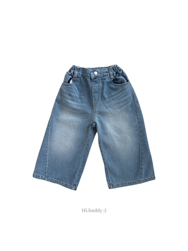 Hi buddy - Korean Children Fashion - #childrensboutique - Happy Denim Pants