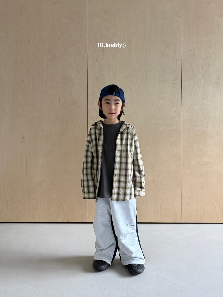 Hi buddy - Korean Children Fashion - #fashionkids - Spring Check Shirt - 6