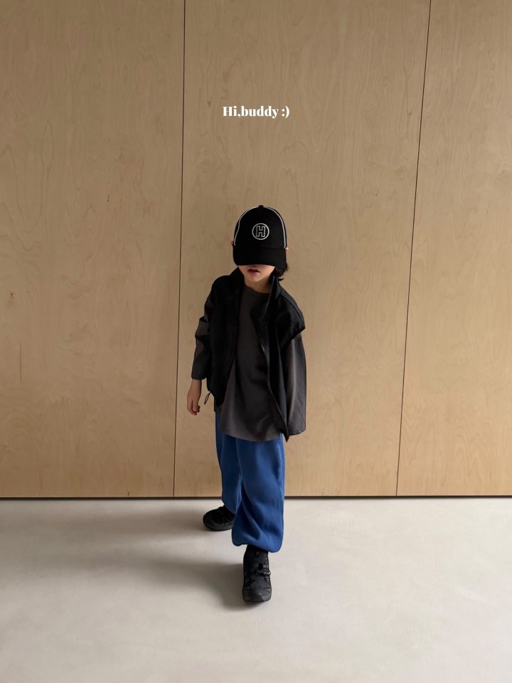 Hi buddy - Korean Children Fashion - #kidsshorts - Side Slit Tee - 11