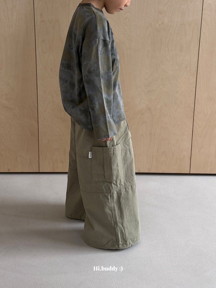 Hi buddy - Korean Children Fashion - #kidsstore - Wide Cargo Pants - 9