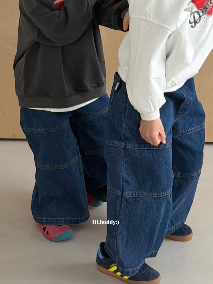 Hi buddy - Korean Children Fashion - #littlefashionista - Hip Denim Pants - 12