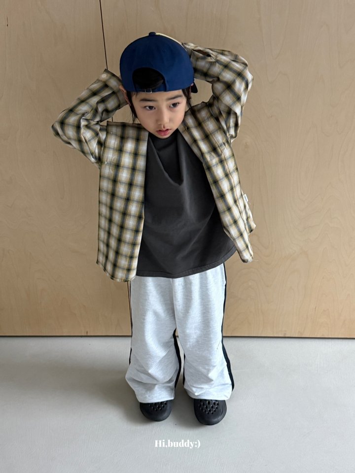 Hi buddy - Korean Children Fashion - #magicofchildhood - Spring Check Shirt - 12