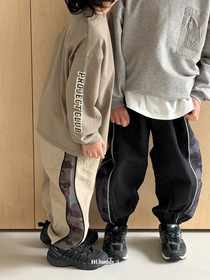 Hi buddy - Korean Children Fashion - #minifashionista - Camo Line Pants - 3