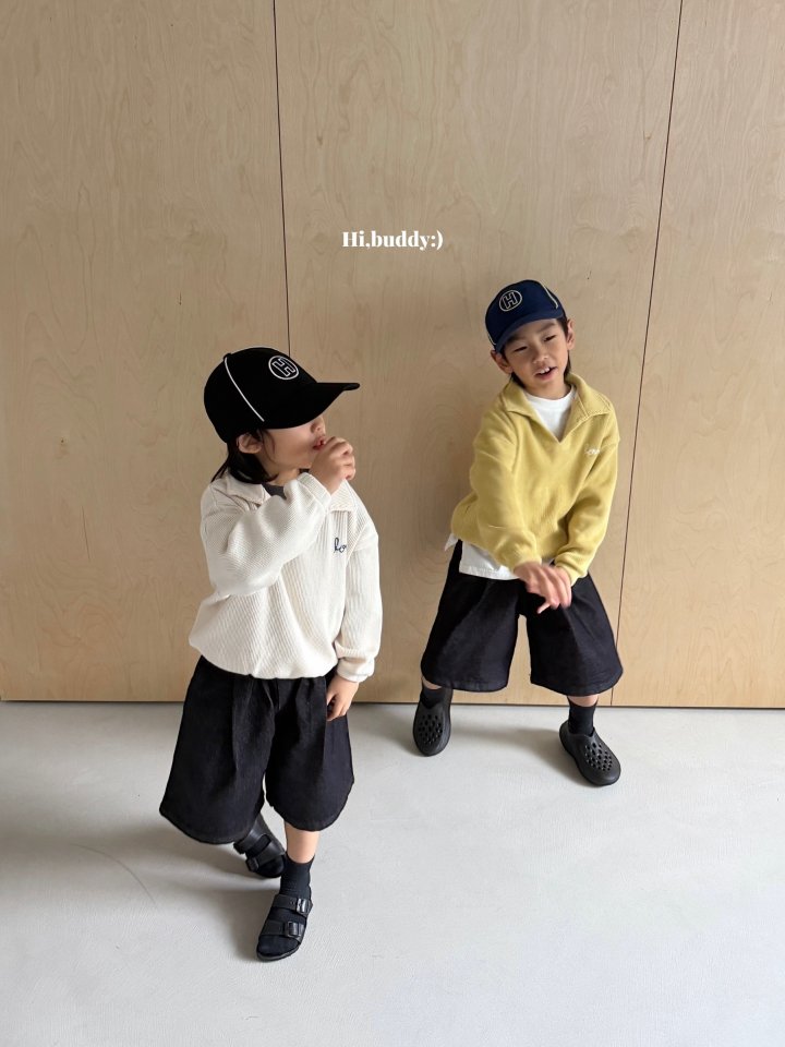 Hi buddy - Korean Children Fashion - #minifashionista - Butter Waffle Sweatshirt - 11