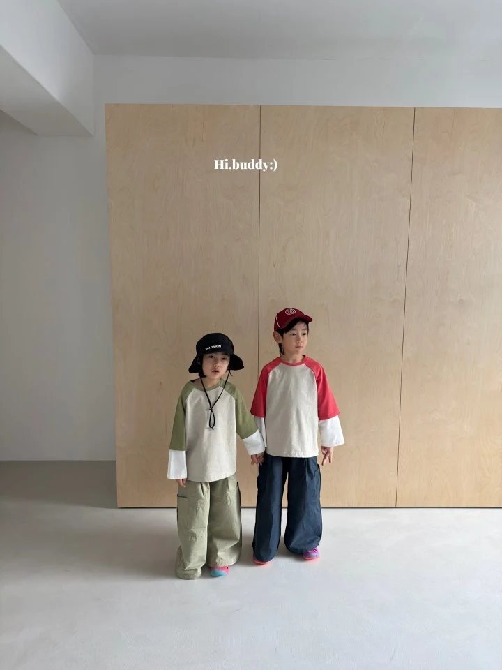 Hi buddy - Korean Children Fashion - #minifashionista - Layered Tee - 10