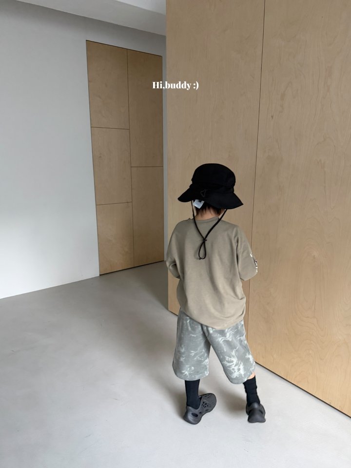 Hi buddy - Korean Children Fashion - #prettylittlegirls - Water Print Pants - 10