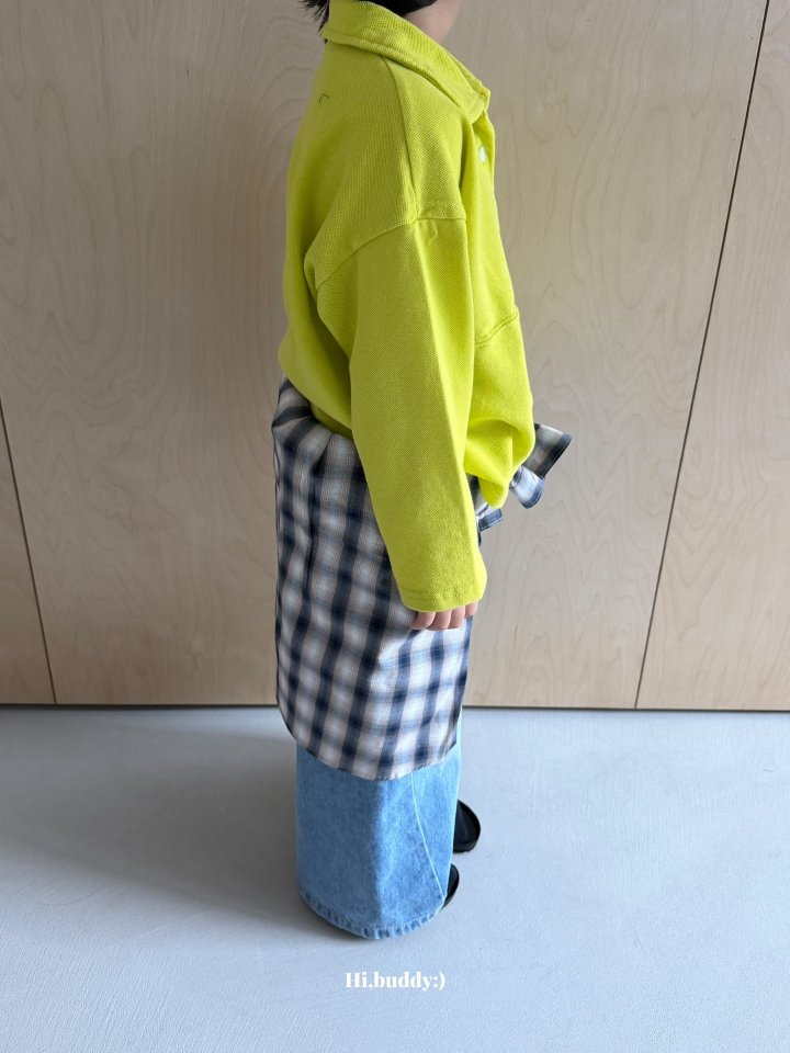 Hi buddy - Korean Children Fashion - #prettylittlegirls - Vivid Collar Tee - 11