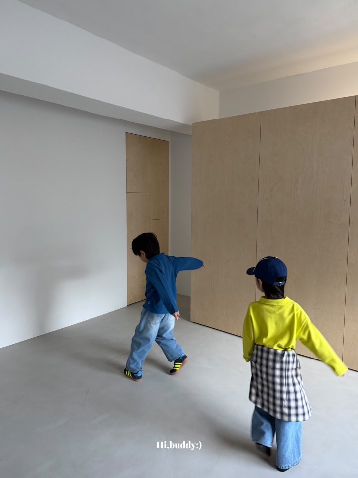 Hi buddy - Korean Children Fashion - #todddlerfashion - Vivid Collar Tee - 12