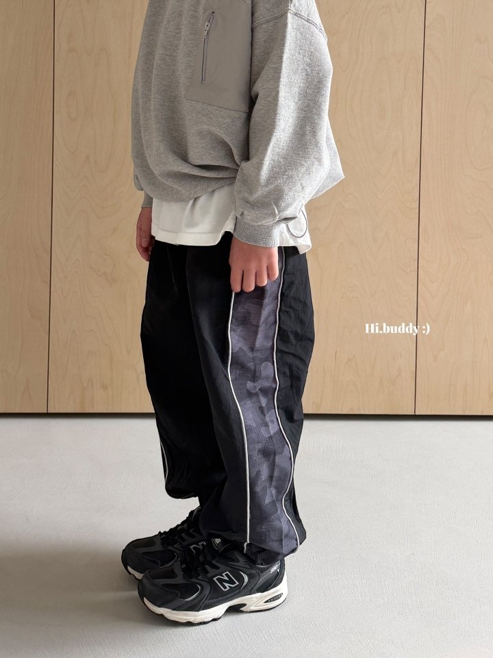 Hi buddy - Korean Children Fashion - #toddlerclothing - Camo Line Pants - 6