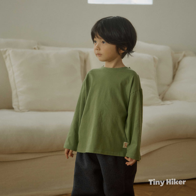 Hiker - Korean Children Fashion - #Kfashion4kids - Plain High-Low Tee - 6
