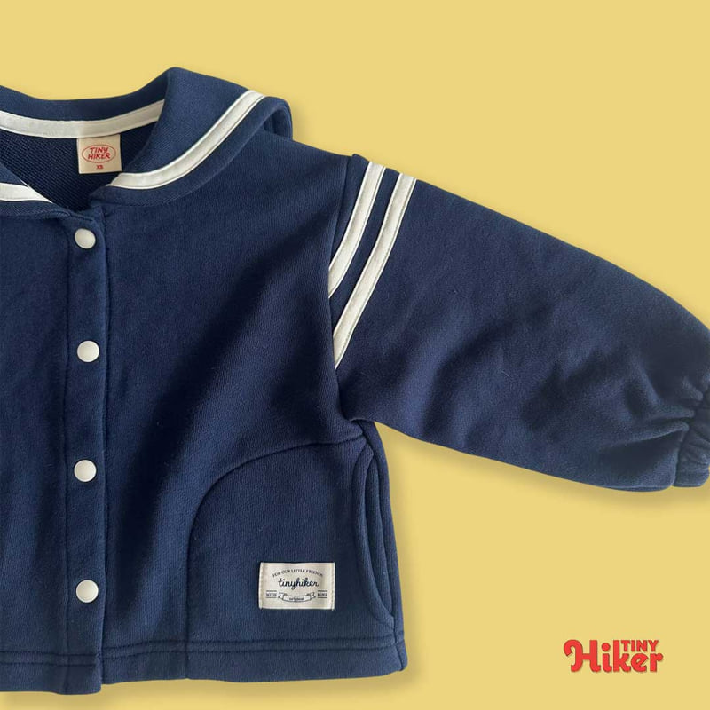 Hiker - Korean Children Fashion - #childofig - Kinder Sailor Cardigan - 5