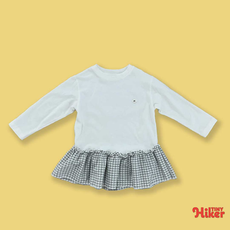 Hiker - Korean Children Fashion - #stylishchildhood - Merry Pink Frill Tee - 4