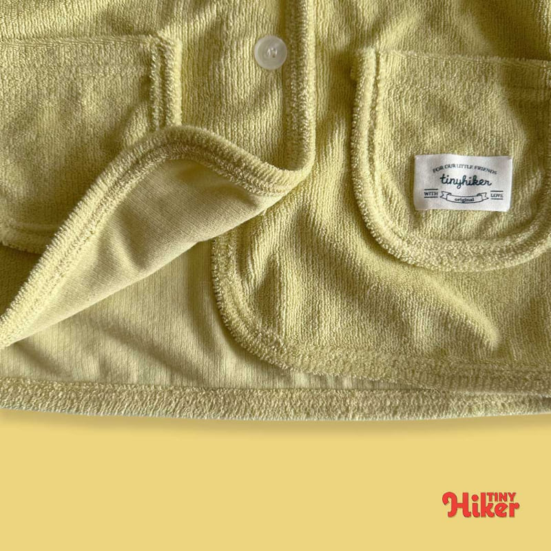 Hiker - Korean Children Fashion - #childofig - Mowgli Terry Hooded Cardigan - 6