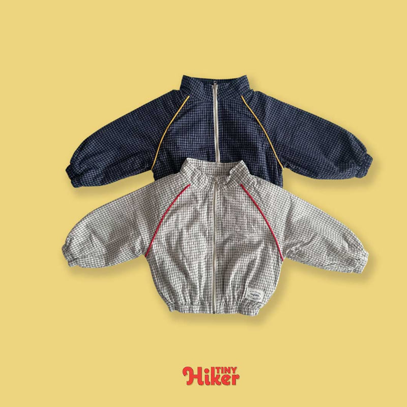 Hiker - Korean Children Fashion - #childofig - Jude Check Piping Jumper