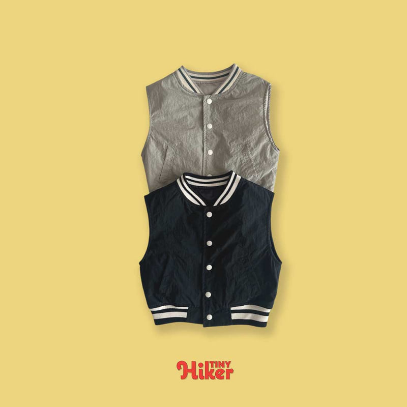 Hiker - Korean Children Fashion - #childofig - Cony Baseball Vest - 4