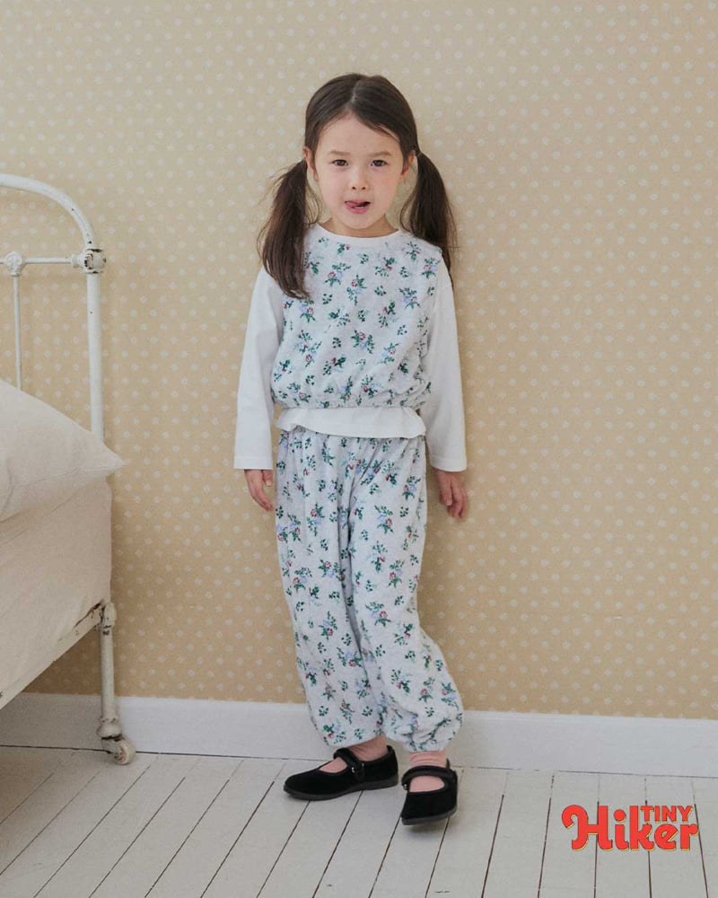 Hiker - Korean Children Fashion - #childrensboutique - Notting Hill Garden Terry Sleeveless Tee - 11