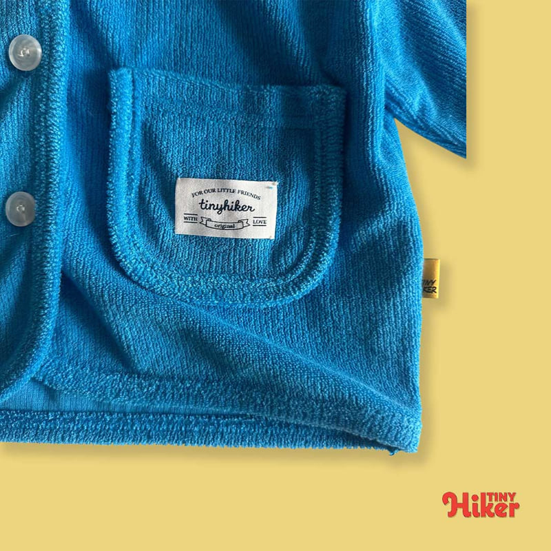 Hiker - Korean Children Fashion - #childrensboutique - Mowgli Terry Hooded Cardigan - 7