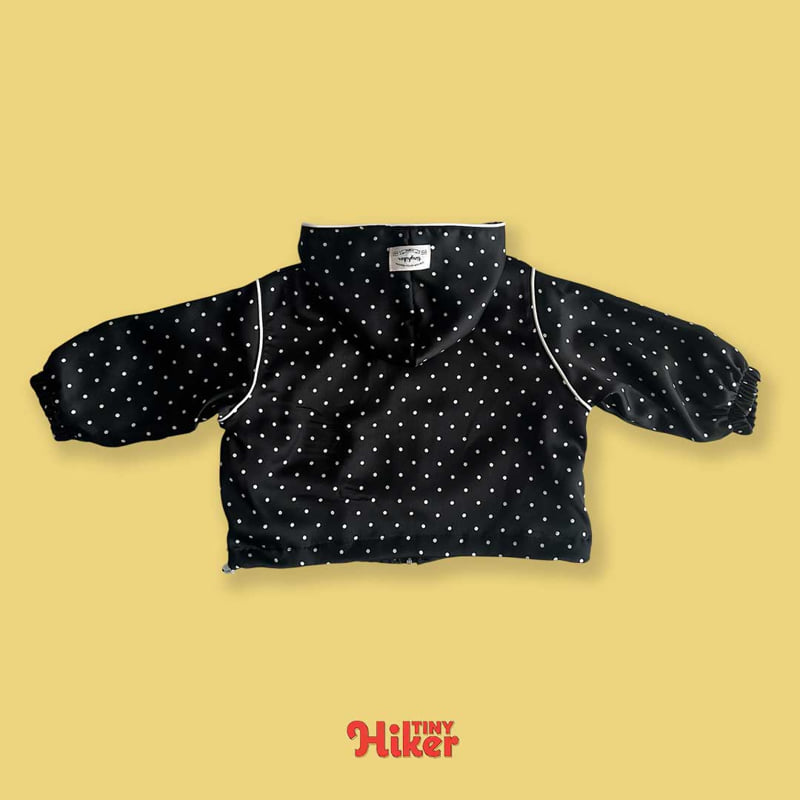 Hiker - Korean Children Fashion - #childrensboutique - Coco Dot Hooded Jacket - 6