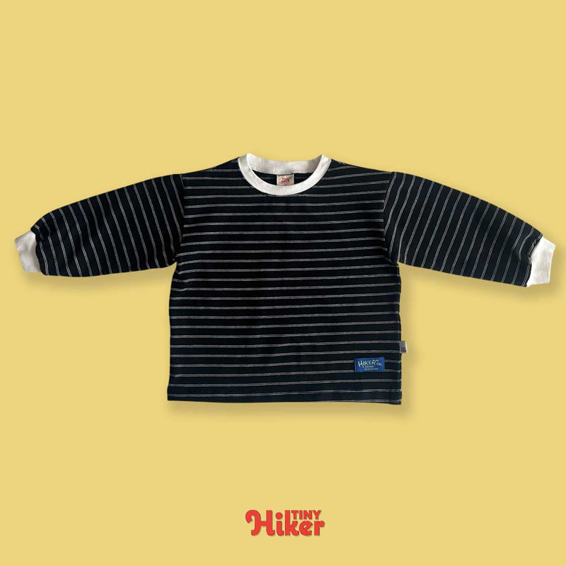 Hiker - Korean Children Fashion - #childrensboutique - Lucas Contrast Stripe Tee - 3