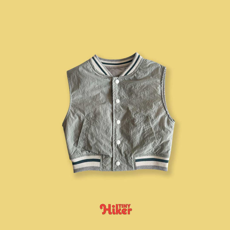 Hiker - Korean Children Fashion - #designkidswear - Cony Baseball Vest - 5