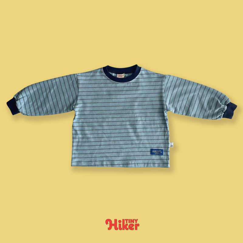 Hiker - Korean Children Fashion - #childrensboutique - Lucas Contrast Stripe Tee - 4