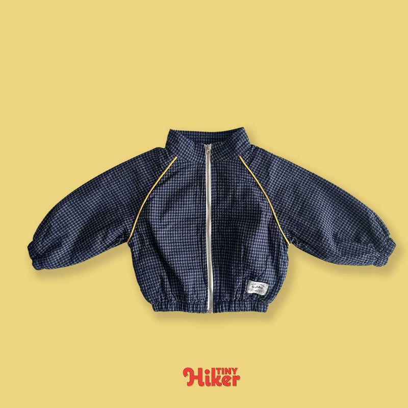 Hiker - Korean Children Fashion - #designkidswear - Jude Check Piping Jumper - 3