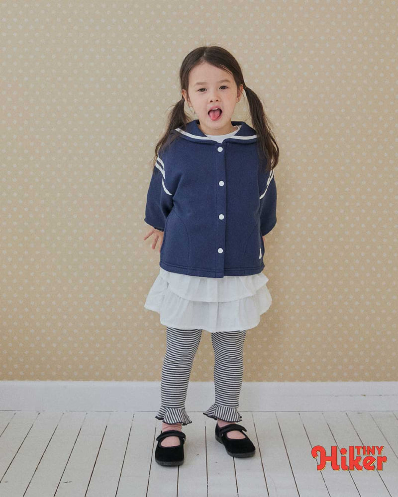 Hiker - Korean Children Fashion - #designkidswear - Bella Frill Leggings - 10