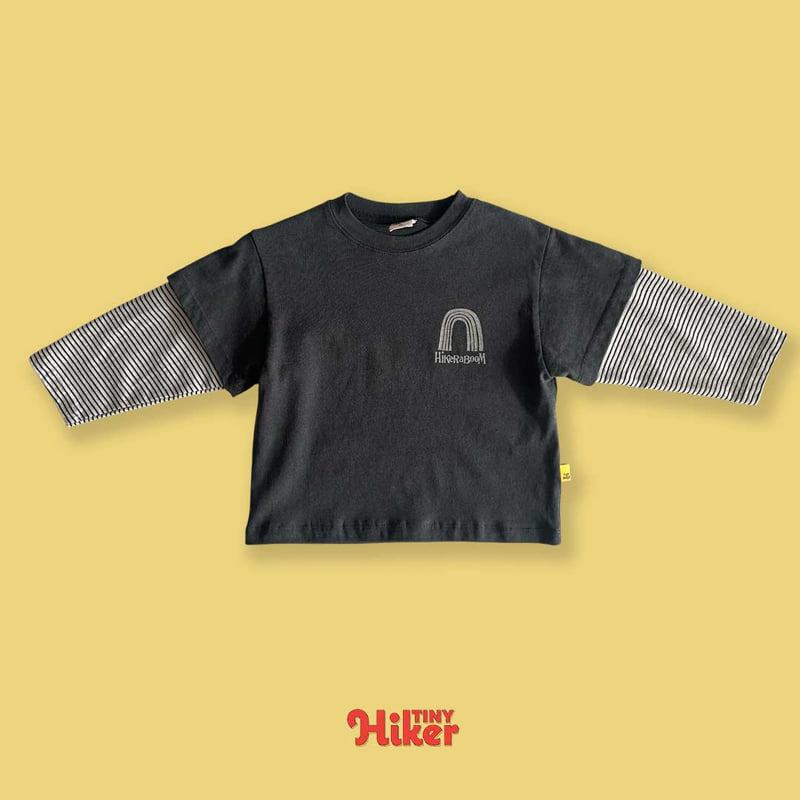 Hiker - Korean Children Fashion - #designkidswear - Kino Pigment Layered Tee - 4