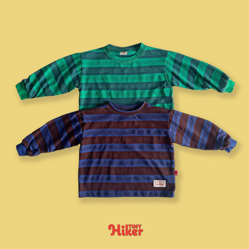 Hiker - Korean Children Fashion - #discoveringself - Oliver Multi Stripe Tee