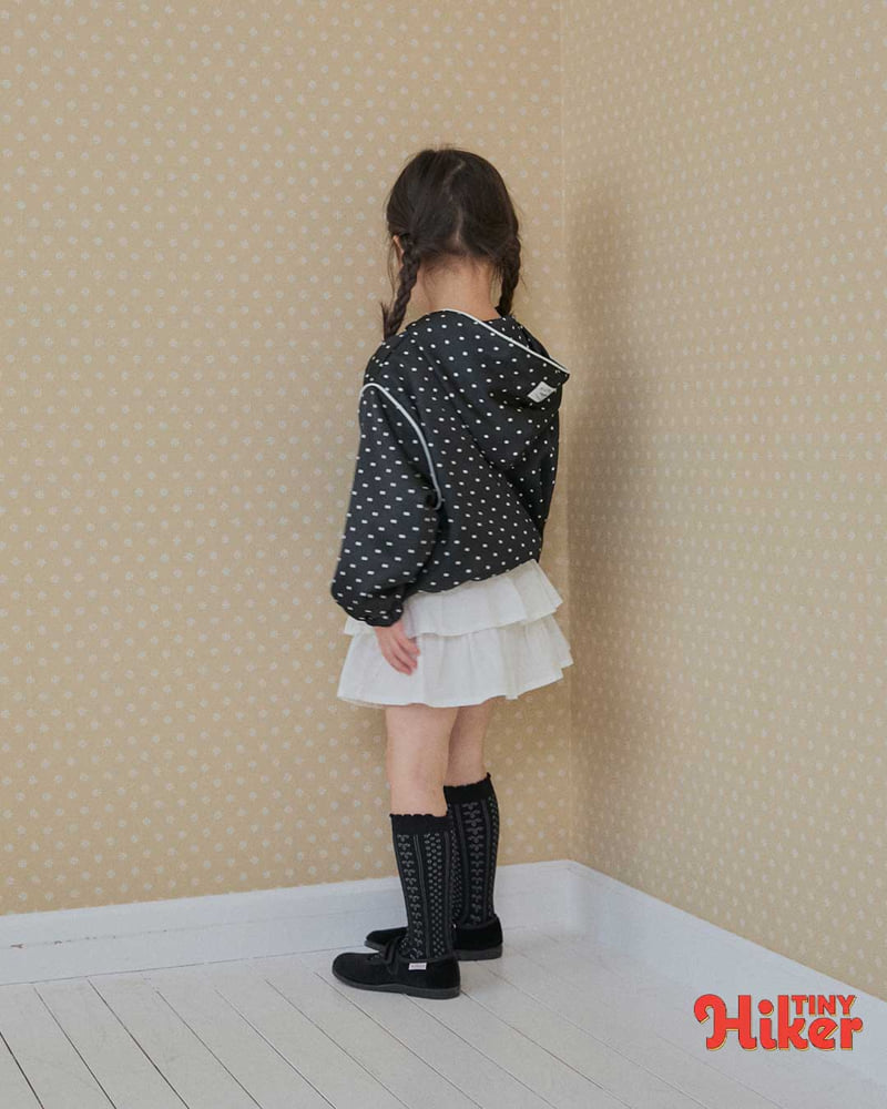 Hiker - Korean Children Fashion - #discoveringself - Coco Dot Hooded Jacket - 8