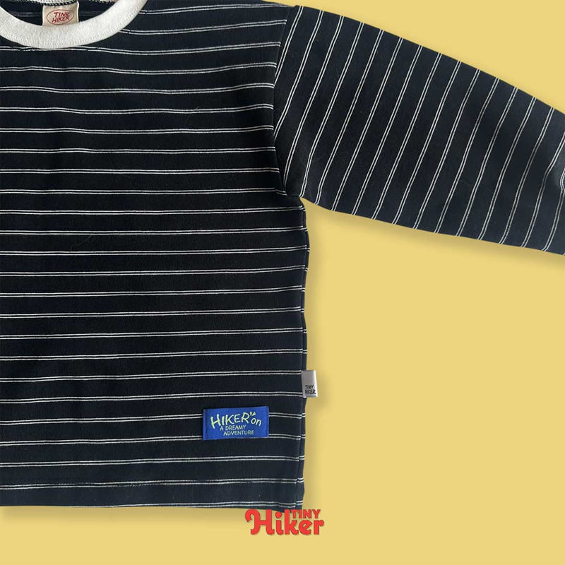Hiker - Korean Children Fashion - #discoveringself - Lucas Contrast Stripe Tee - 5