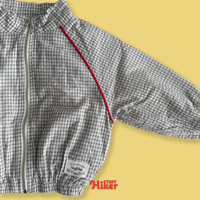 Hiker - Korean Children Fashion - #designkidswear - Jude Check Piping Jumper - 4