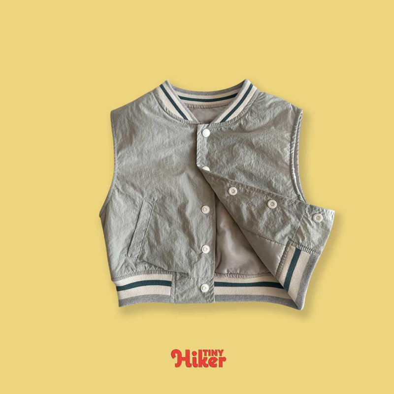 Hiker - Korean Children Fashion - #fashionkids - Cony Baseball Vest - 7
