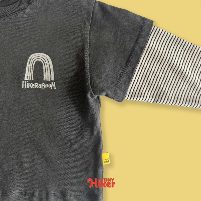Hiker - Korean Children Fashion - #fashionkids - Kino Pigment Layered Tee - 5