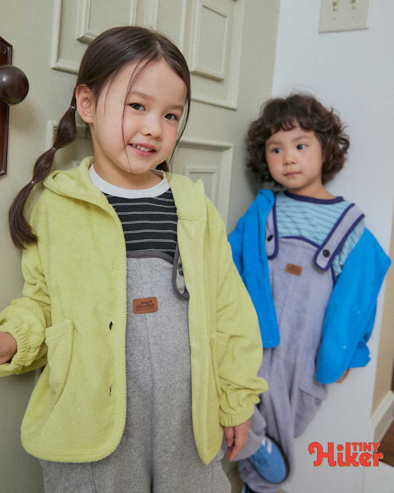 Hiker - Korean Children Fashion - #fashionkids - Mowgli Terry Hooded Cardigan - 10