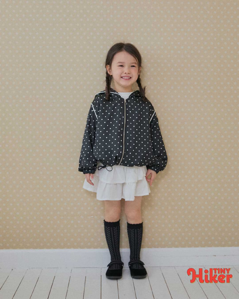 Hiker - Korean Children Fashion - #fashionkids - Coco Dot Hooded Jacket - 9