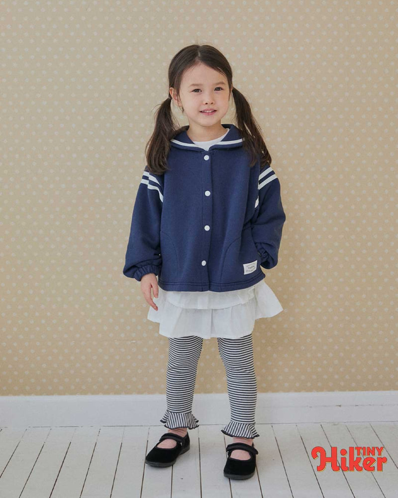 Hiker - Korean Children Fashion - #fashionkids - Bella Frill Leggings - 12