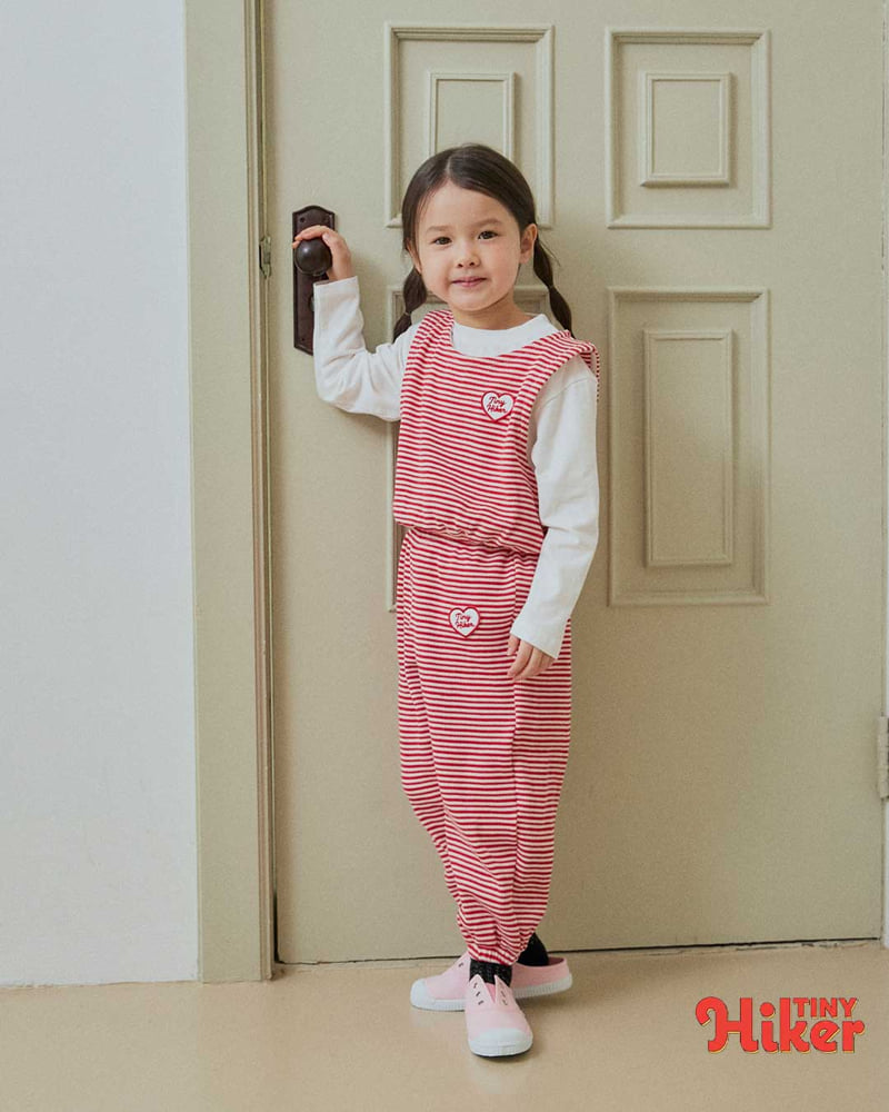 Hiker - Korean Children Fashion - #fashionkids - Lollipop Waffle Sleeveless Tee - 10