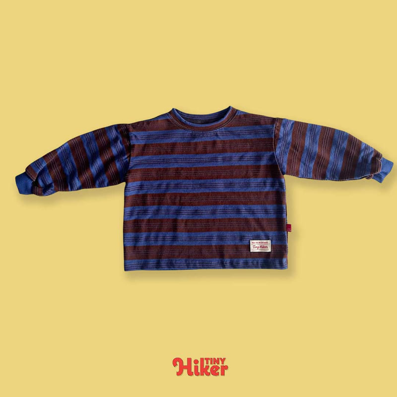 Hiker - Korean Children Fashion - #kidsshorts - Oliver Multi Stripe Tee - 3