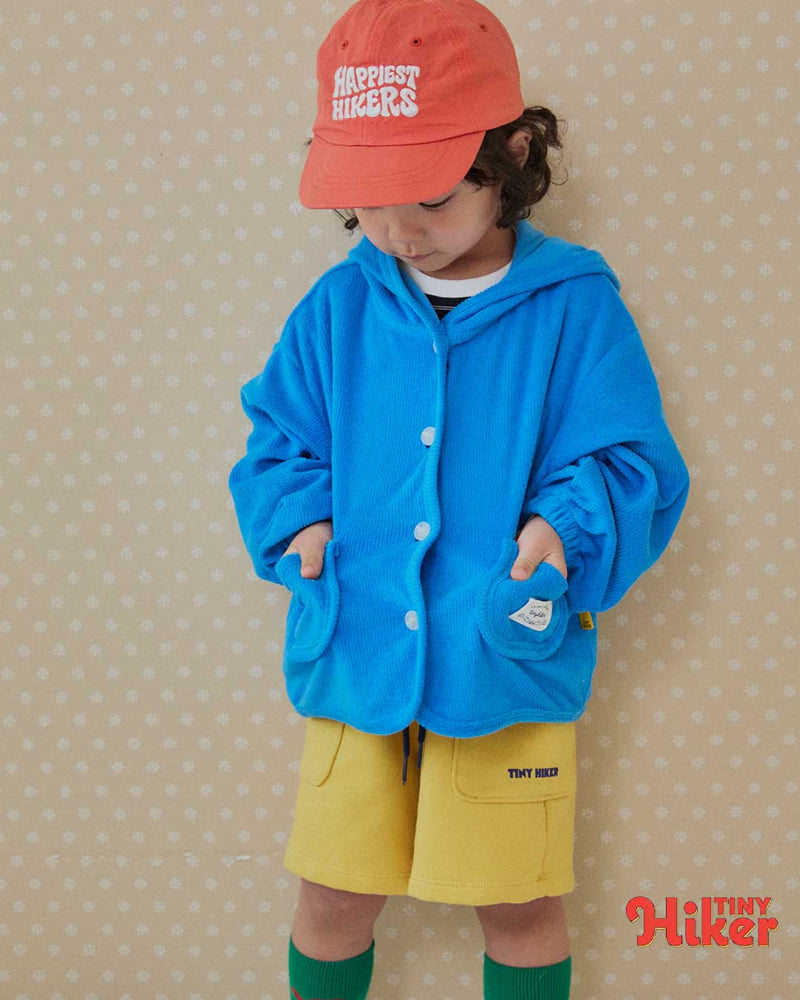 Hiker - Korean Children Fashion - #kidsshorts - Mowgli Terry Hooded Cardigan - 11