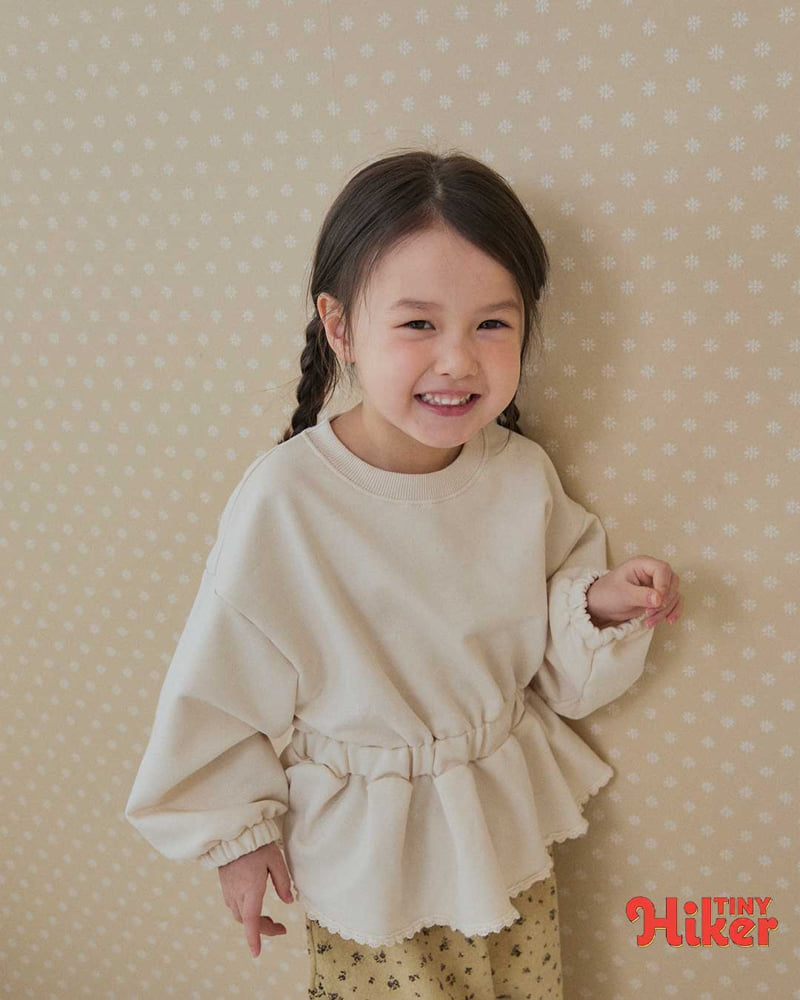 Hiker - Korean Children Fashion - #kidsshorts - Heidi Frill Sweatshirt - 8