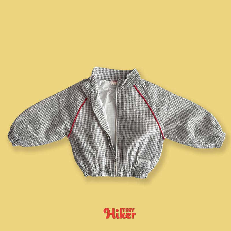 Hiker - Korean Children Fashion - #kidsshorts - Jude Check Piping Jumper - 6