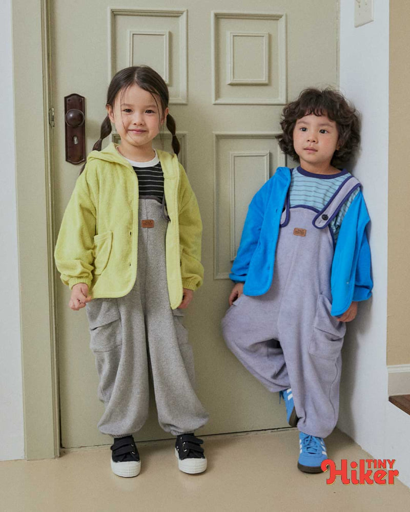 Hiker - Korean Children Fashion - #kidsstore - Milo Terry Overalls - 8