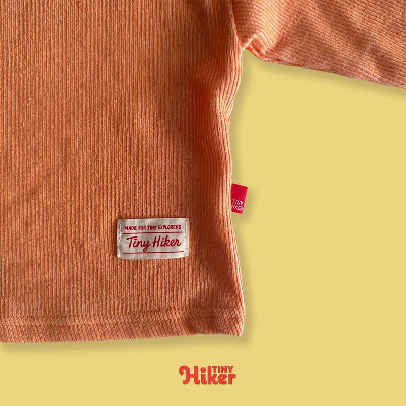 Hiker - Korean Children Fashion - #kidsstore - Sunny Side Up Stripe Tee - 6