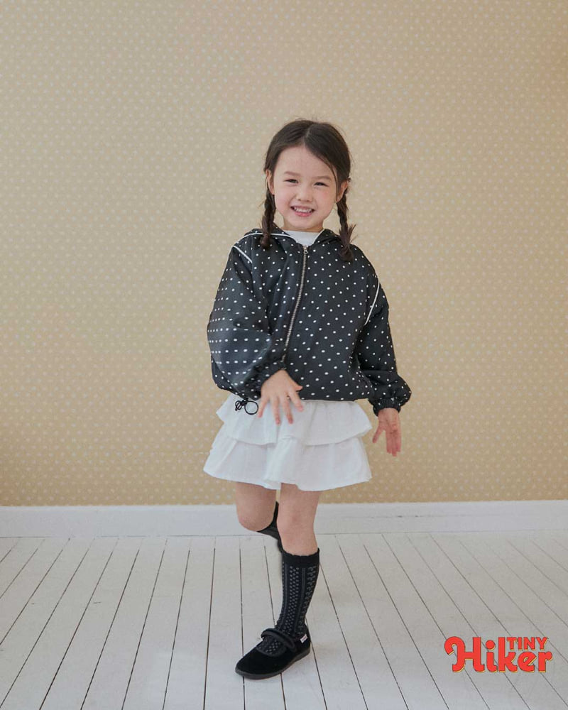 Hiker - Korean Children Fashion - #kidsstore - Coco Dot Hooded Jacket - 11