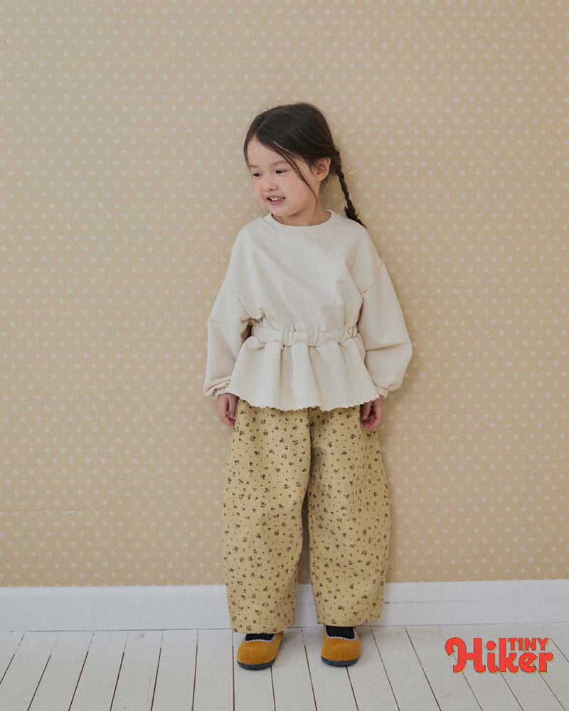Hiker - Korean Children Fashion - #kidsstore - Heidi Frill Sweatshirt - 9